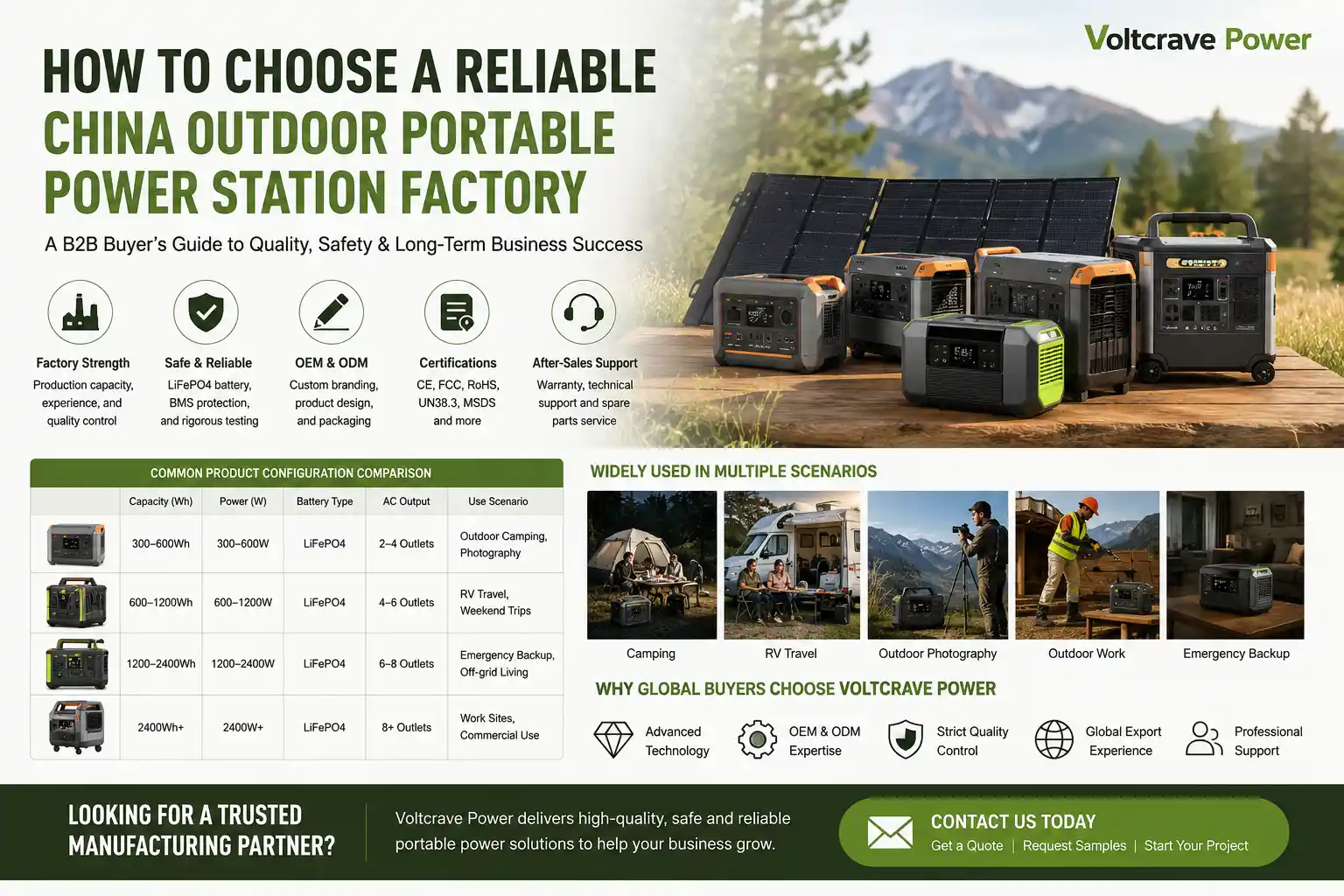 China Outdoor Portable Power Station Factory How to Choose a Reliable Manufacturer for Long-Term Business Success