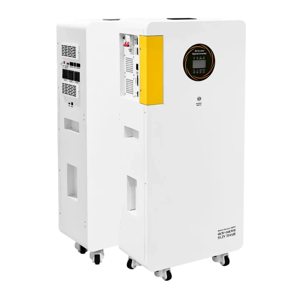 10.24kWh LiFePO4 All-in-One ESS with 6kW Hybrid Inverter