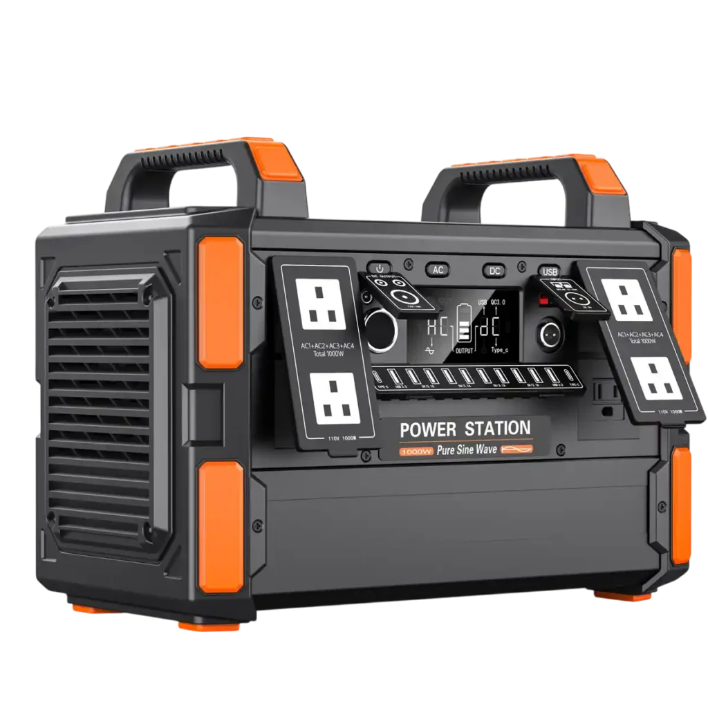 1200W 1000Wh LiFePO4 Portable Power Station