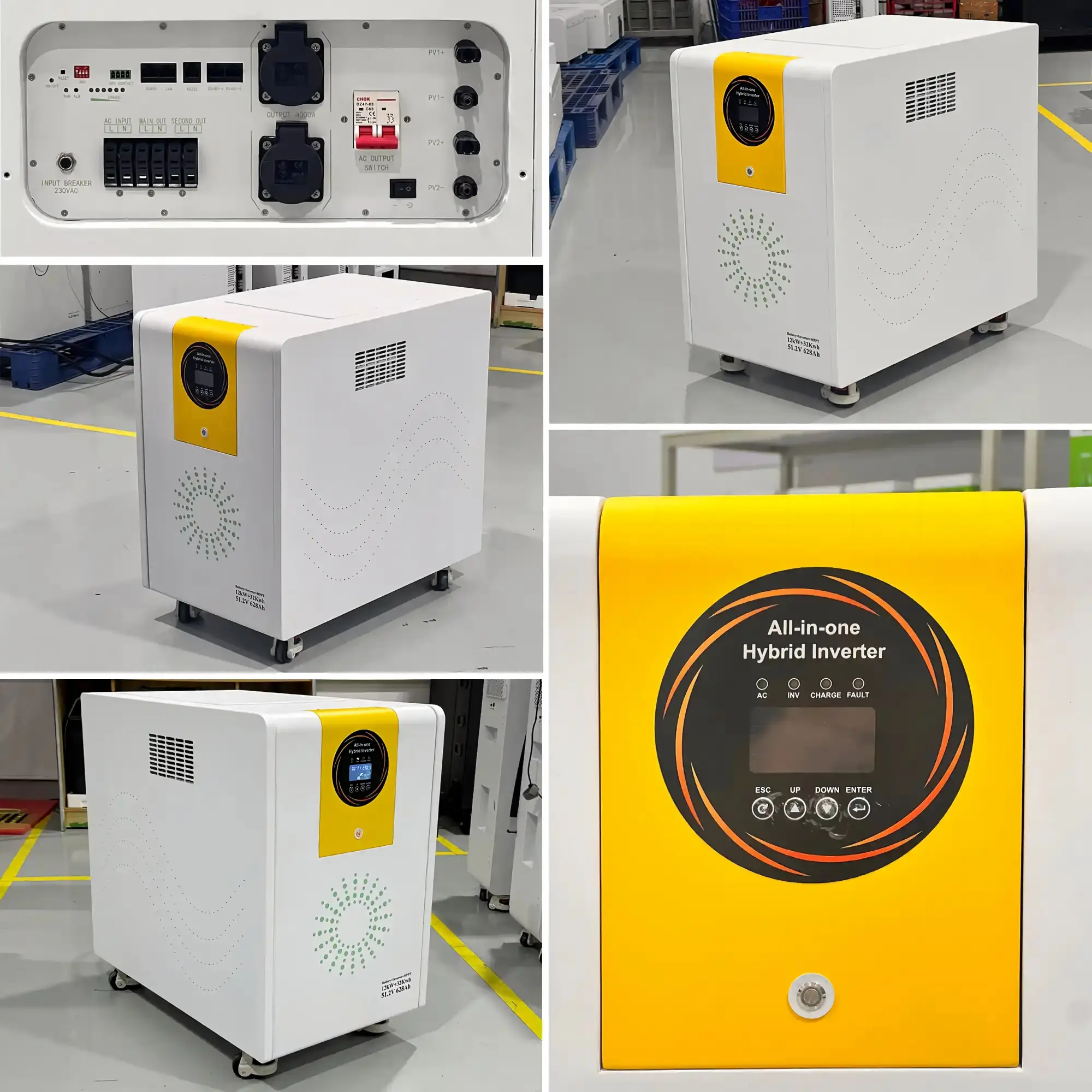 12kW32kWh All-in-One Solar Energy Storage System – Detailed Images 5