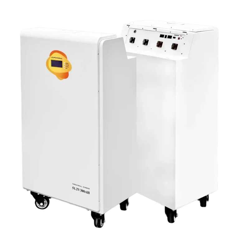15KW Mobile Battery Energy Storage System with 51.2V 300Ah LiFePO4 Battery