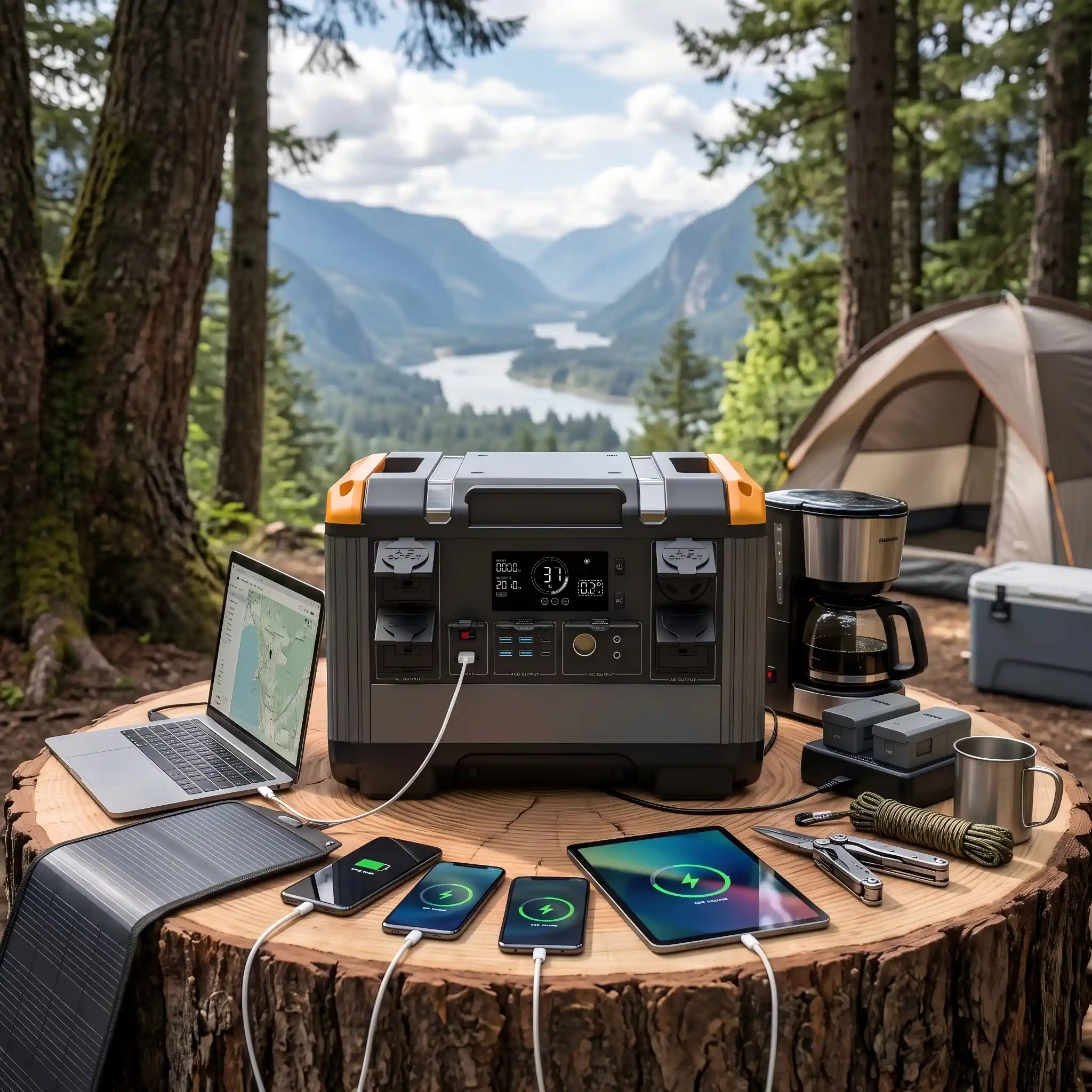 2400W 2000Wh LiFePO4 Portable Power Station Detailed images (1)