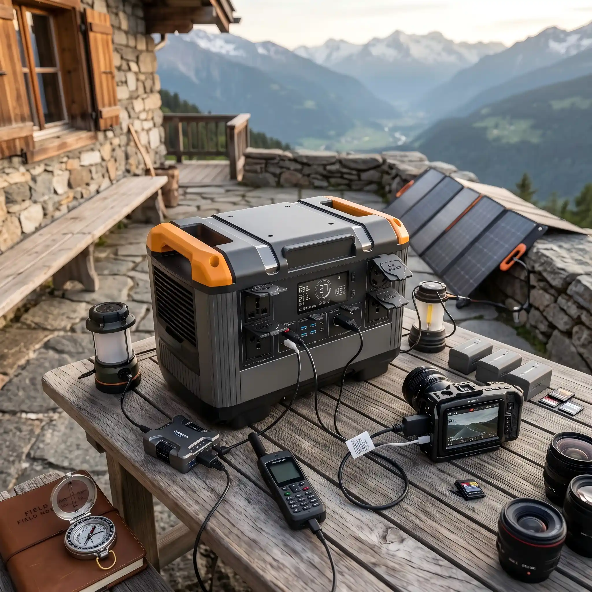 2400W 2000Wh LiFePO4 Portable Power Station Detailed images (3)