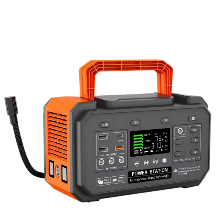 300W Outdoor Portable Power Station with Air Pump 270Wh Battery