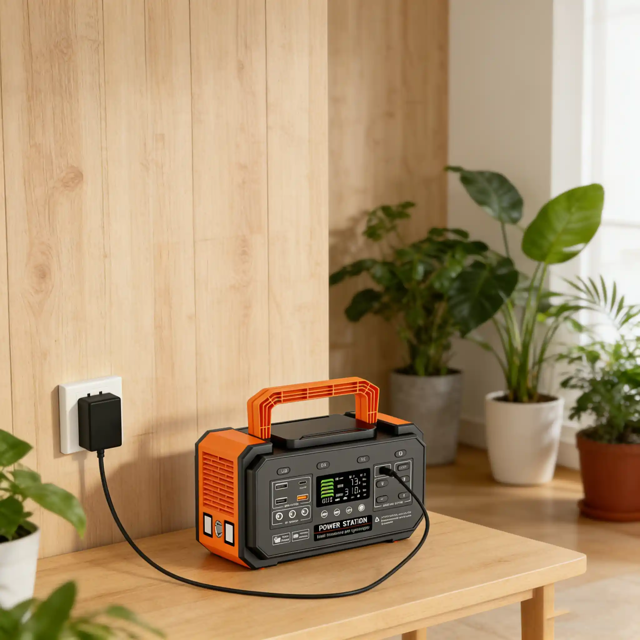 300W Outdoor Portable Power Station with Air Pump 270Wh Battery Product Details (1)