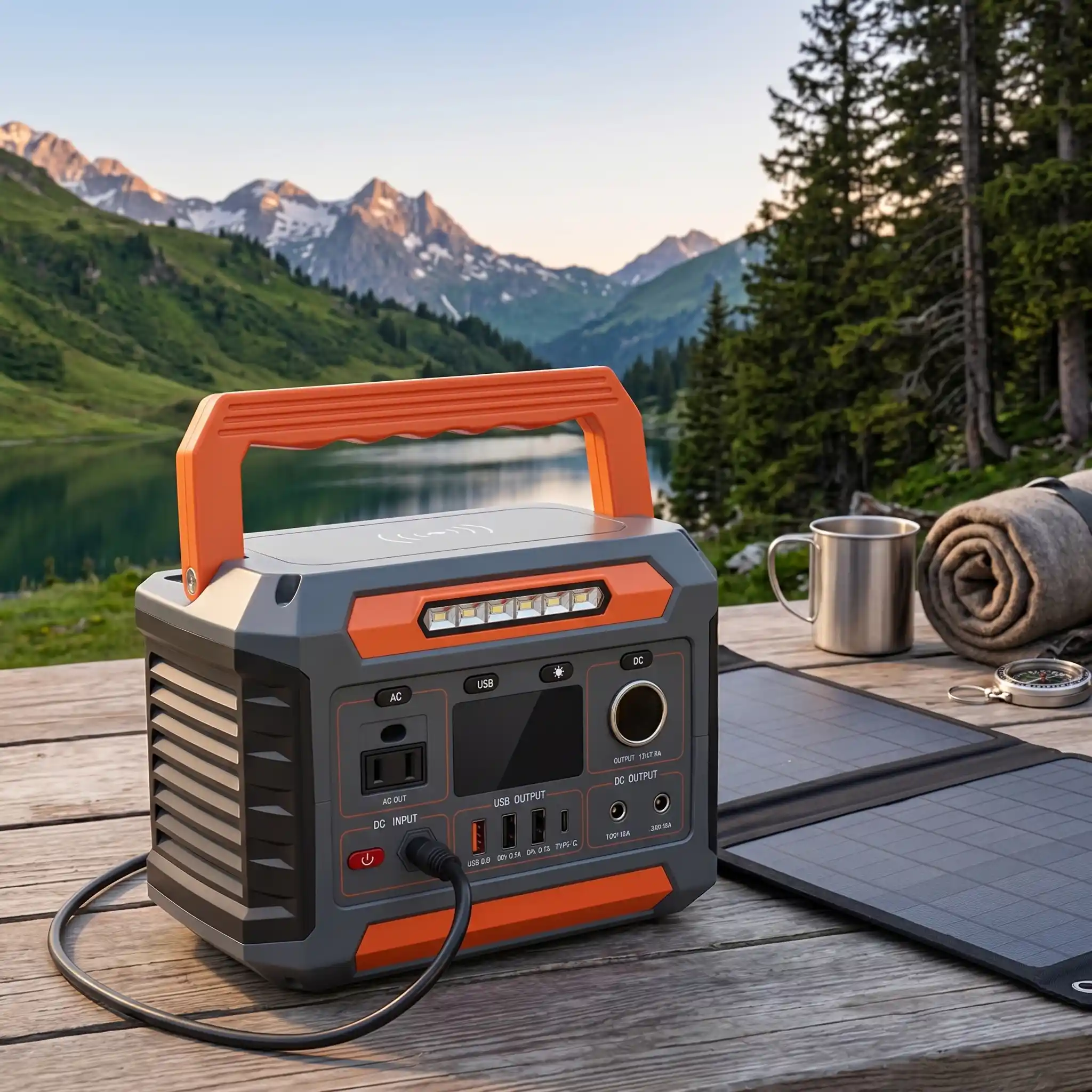 300W Portable Power Station with 78000mAh Li-ion Battery Detailed images 1
