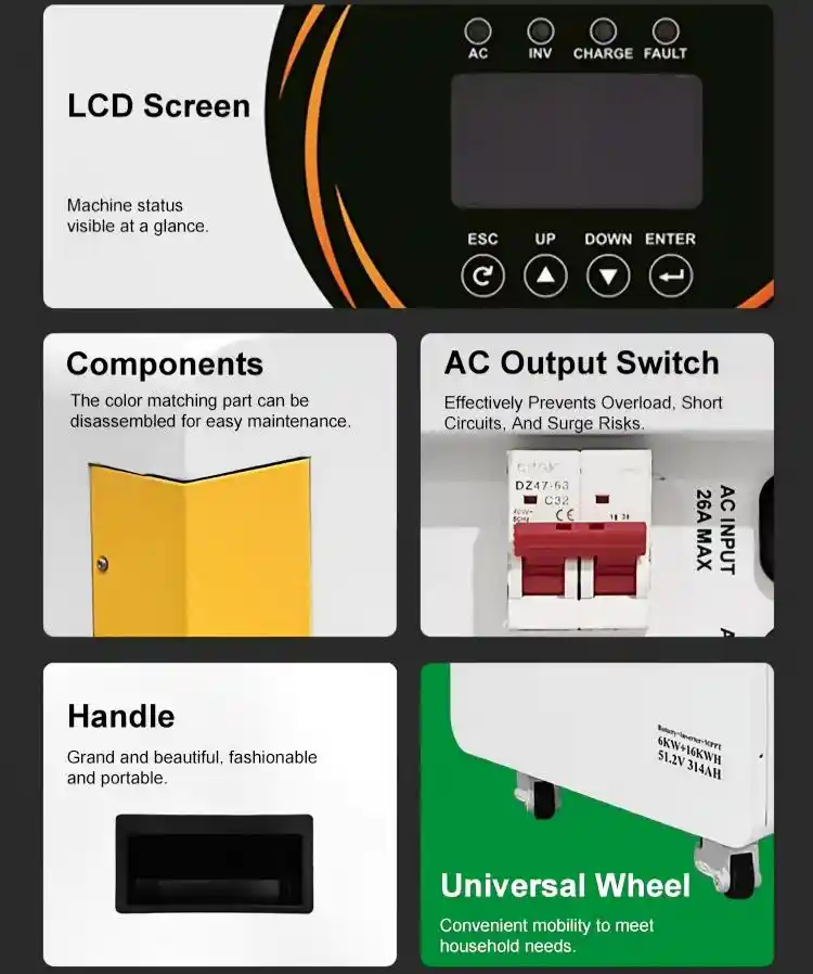 6kW16kWh All-in-One Residential Energy Storage System – Detailed Images (2)