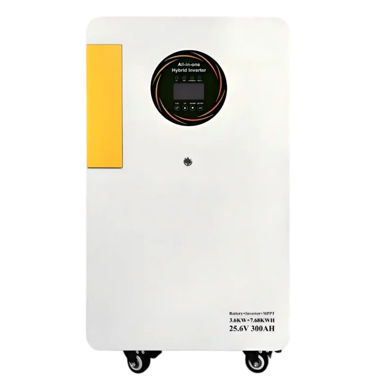 7.68kWh Residential Energy Storage System with 3.6kW Hybrid Inverter
