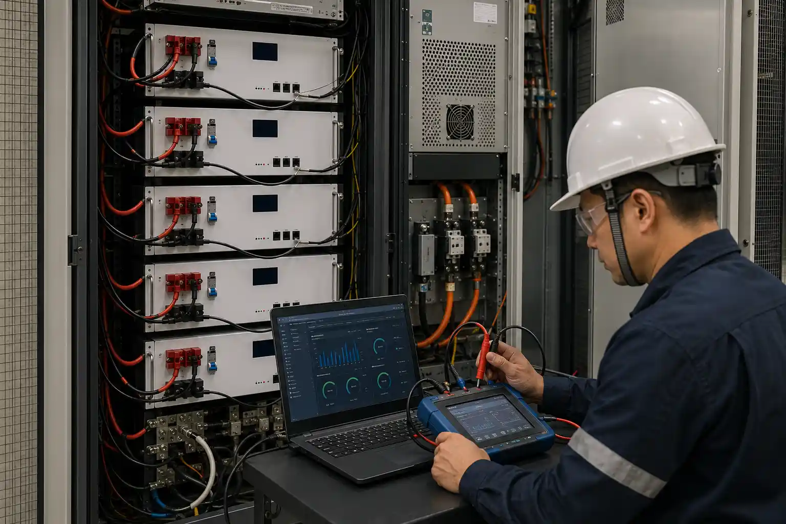 BMS specification verification for energy storage battery systems