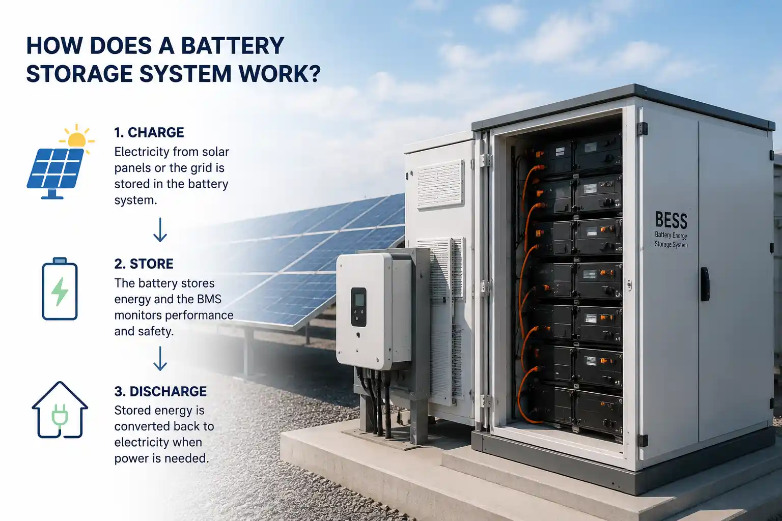 Battery Storage System Working Process ExplainedBattery Storage System Working Process Explained