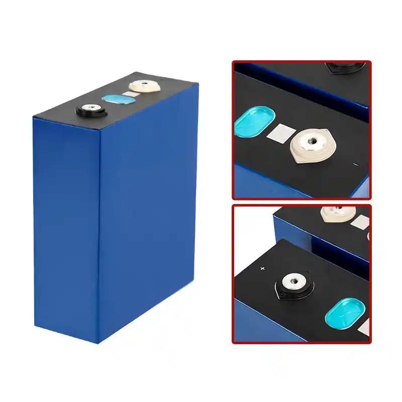 Detailed images of the 280Ah 3.2V LiFePO4 prismatic battery cell for solar energy storage (1)