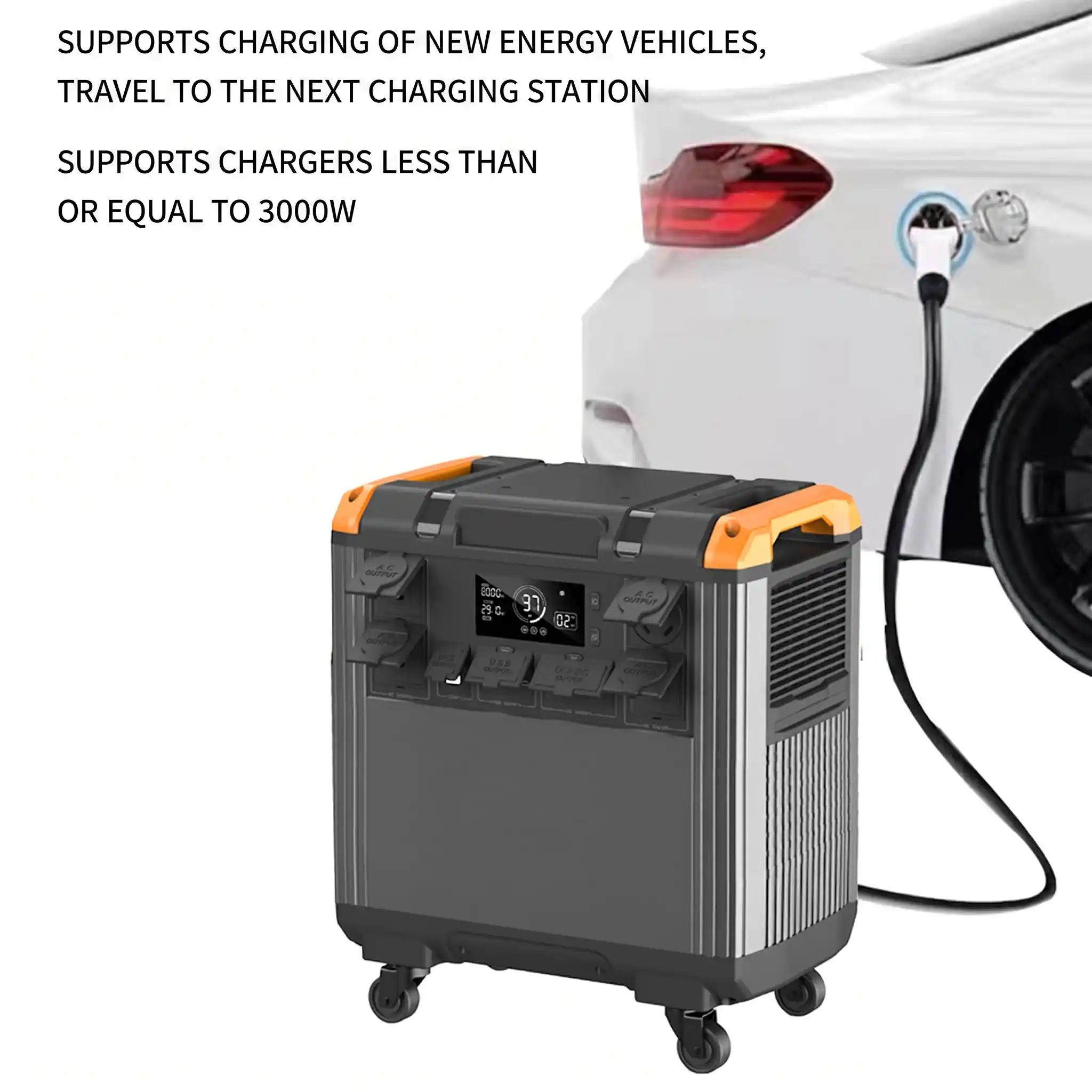 LiFePO4 3000W Portable Power Station 5000Wh Detail Images 1