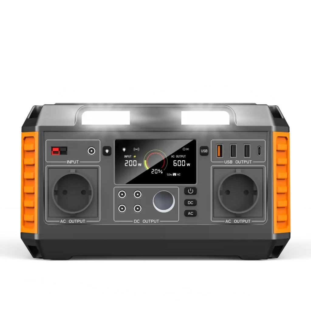 Solar 600W Portable Power Station