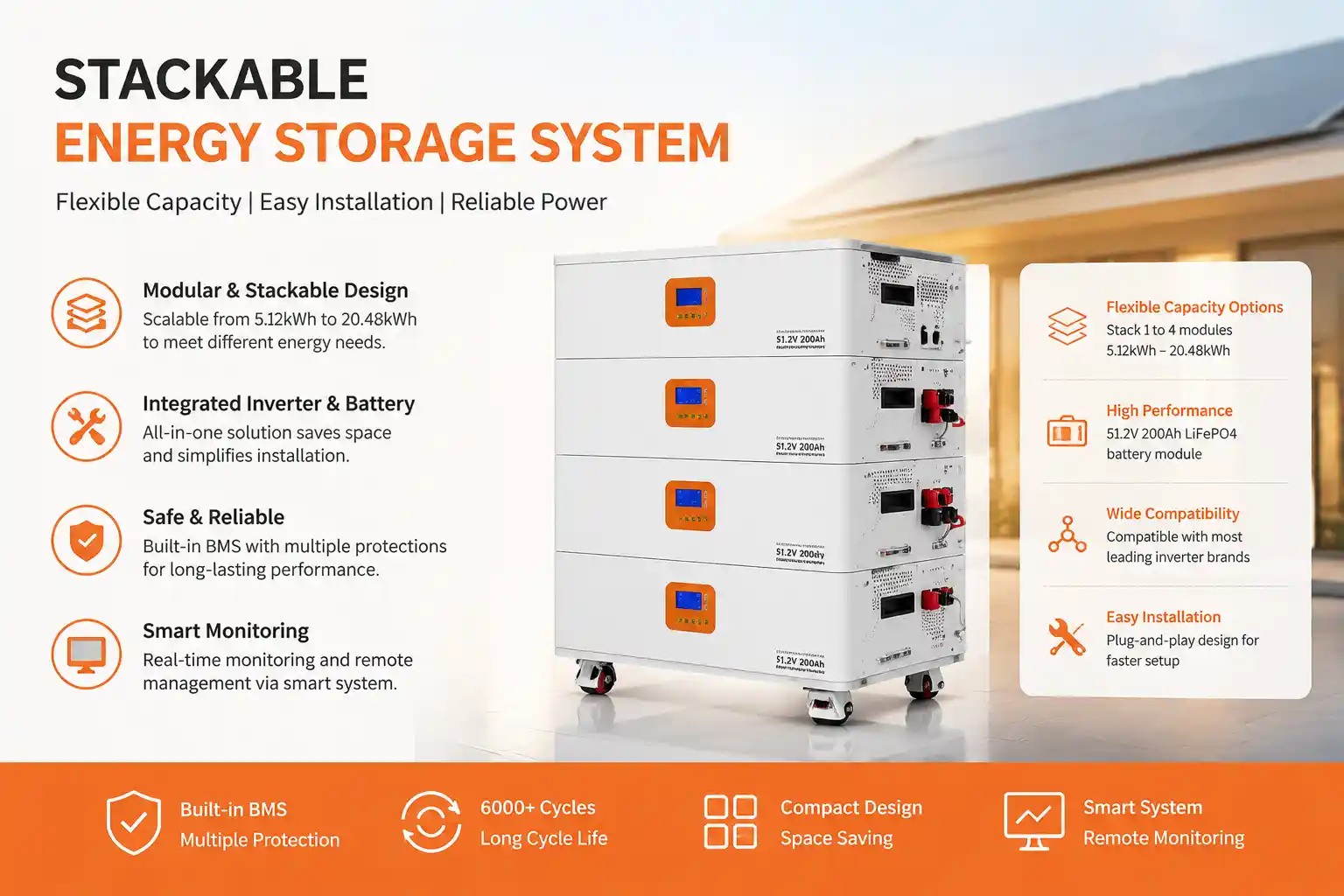 What Are Stackable Energy Storage Systems