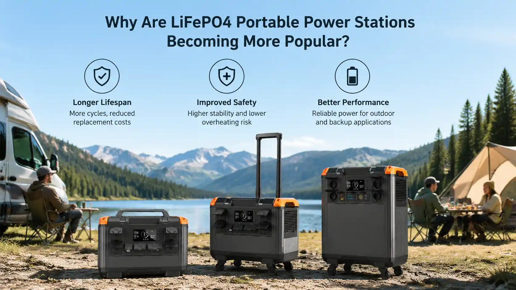 Why Are LiFePO4 Portable Power Stations Becoming More Popular？