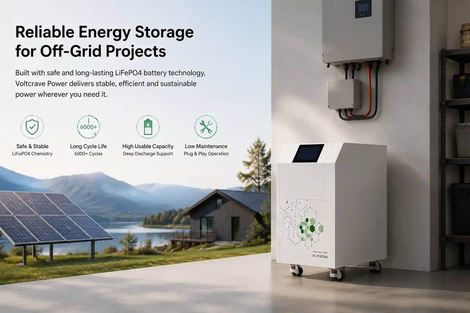 Why LiFePO4 Battery Technology Is Preferred for Modern Off-Grid Projects