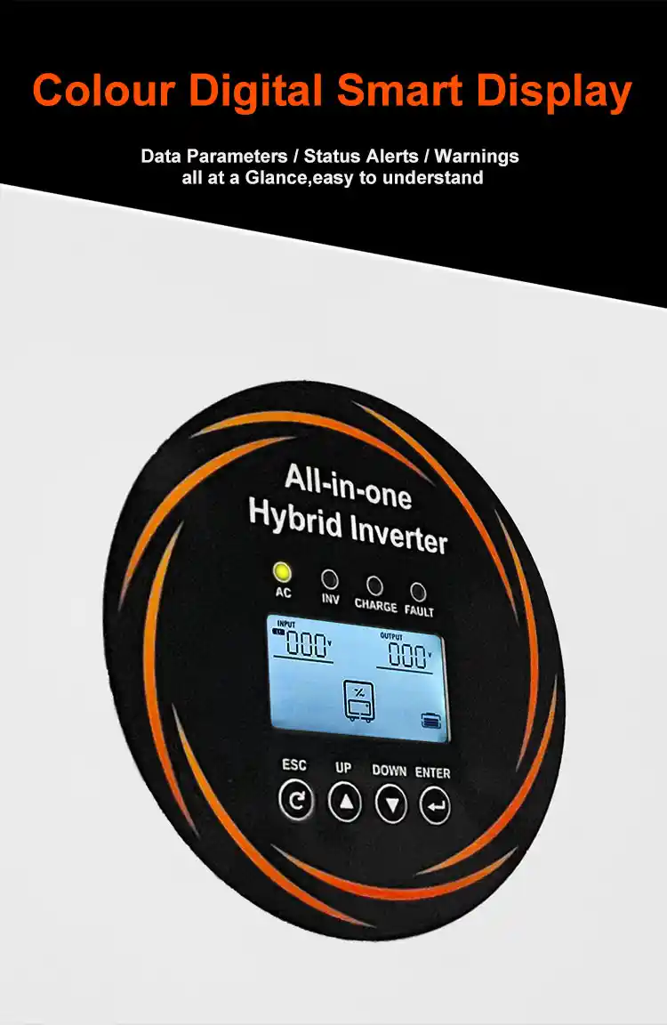 12kW All-in-One Hybrid Inverter for Home Energy Storage Product Details (5)