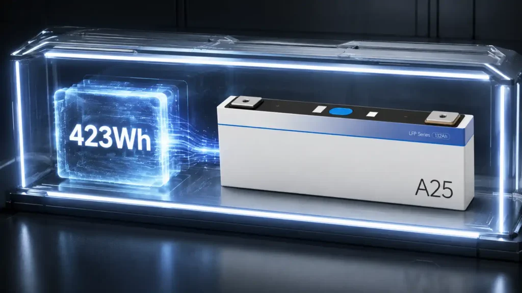 132.2Ah LFP Battery Cell 3.22V 423Wh 3C 1500 Cycles Product Details (2)