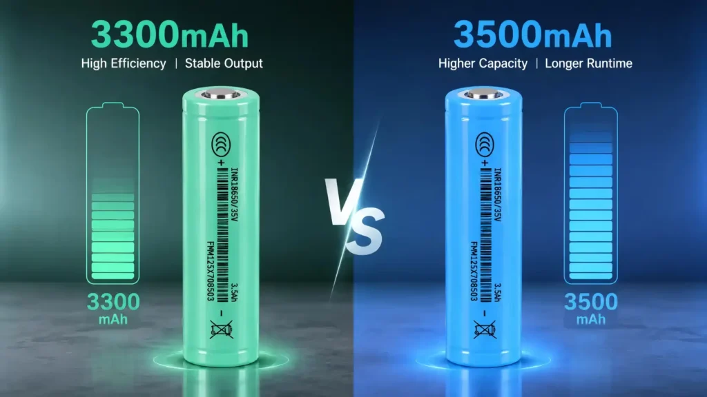18650 3300–3500mAh Lithium-Ion Battery Cell Product Details (1)