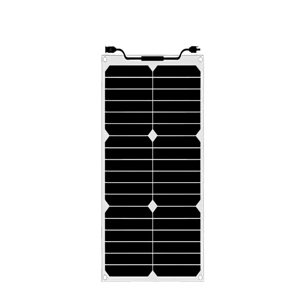 20W Semi-Flexible Solar Panel