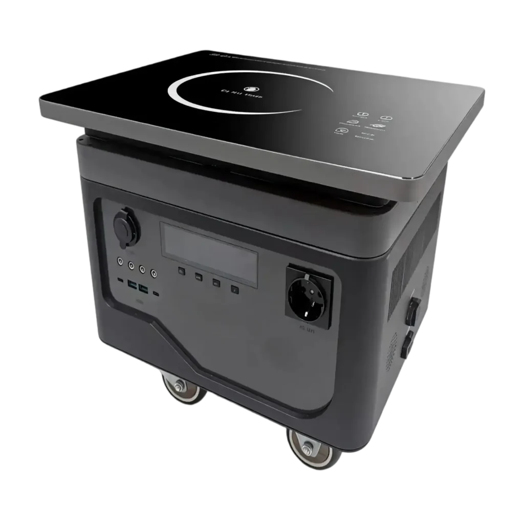 SL260 2400W Portable Power Station with Induction Cooker 2560Wh