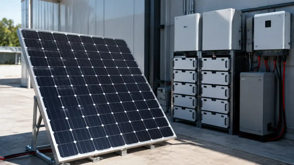 350W monocrystalline solar panel for energy storage systems