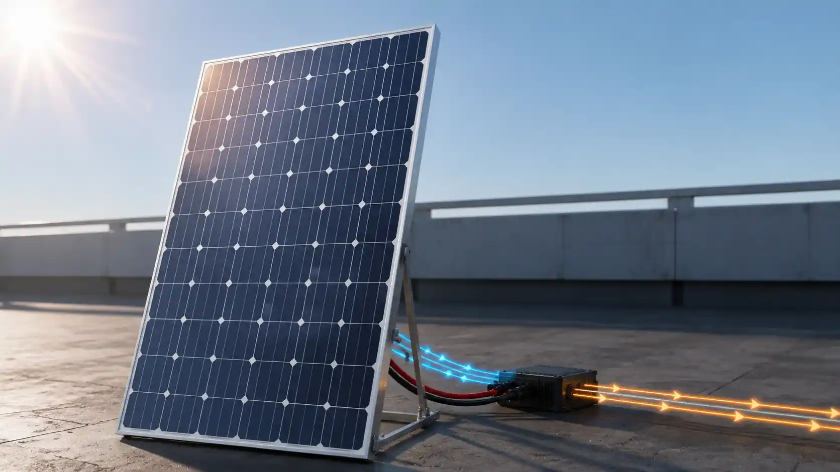 350W solar panel with 36.5V Vmp and 9.6A Imp