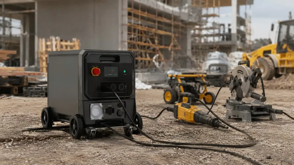 3600W industrial power station for professional field applications