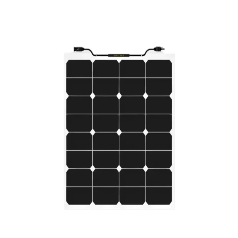 50W 17.6V/35.2V Semi-Flexible Solar Panel