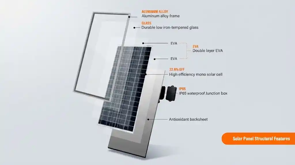 550W 144-Cell Monocrystalline Solar Panel Product Details (6)