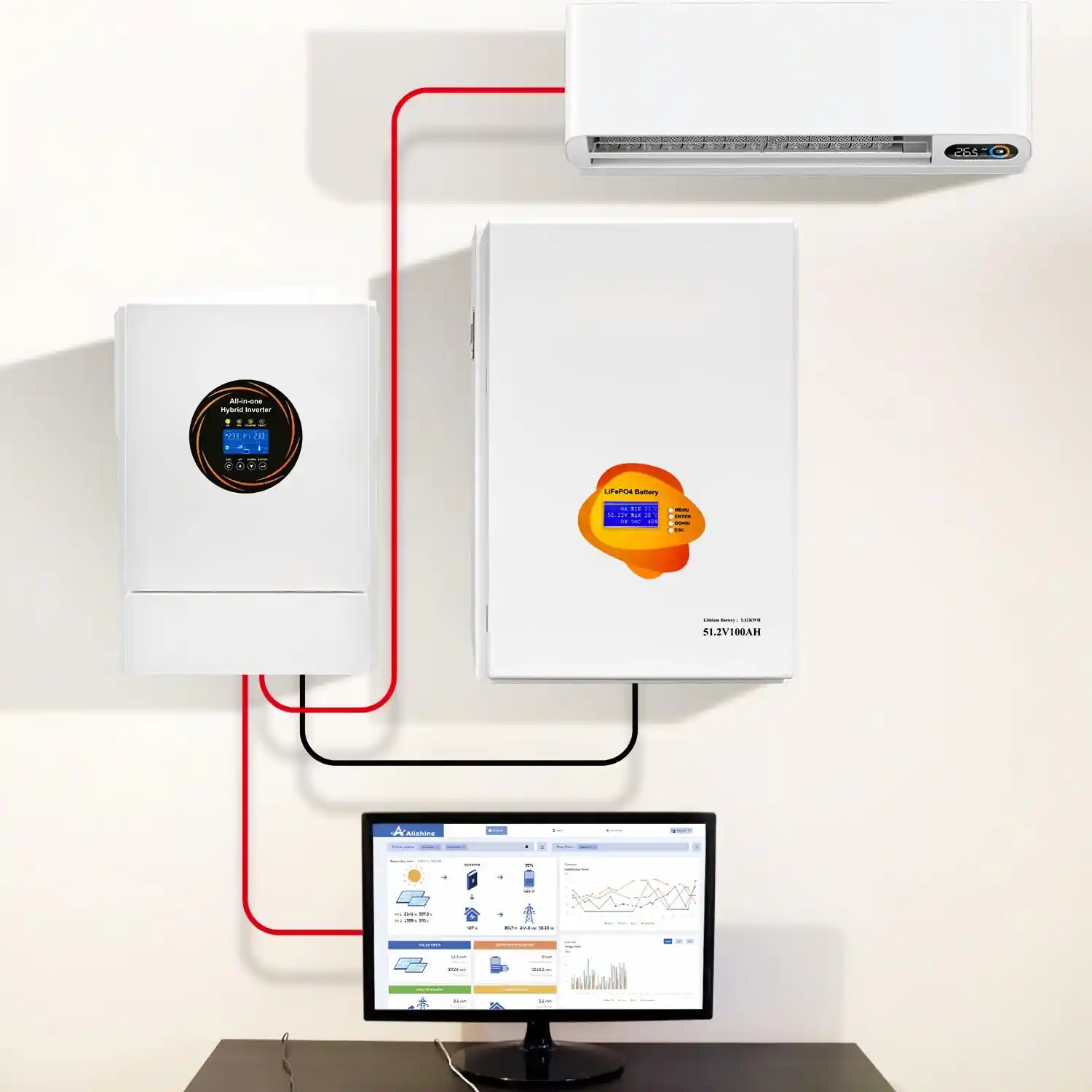 6KW Hybrid Solar Inverter for Energy Storage System Product Details (3)