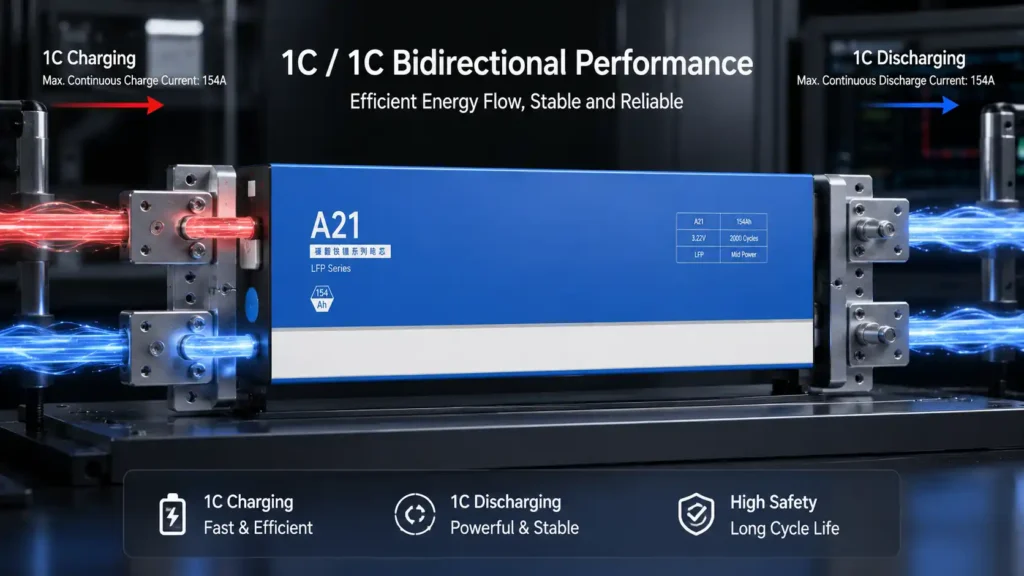 A21 154Ah 3.2V 495.8Wh LiFePO4 Cell Product Details (1)