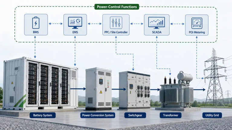 Power Control Systems for BESS: Architecture, Integration & Compliance