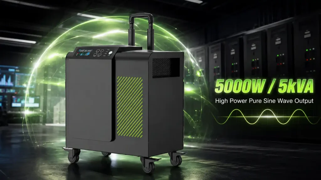 BH0505C 5000W Portable Power Station with 5120Wh LiFePO4 Battery Product Details (2)