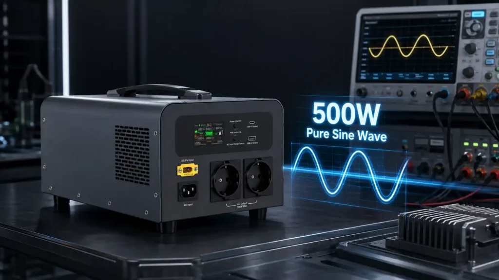 BP050B 500W 1004.8Wh Pure Sine Wave Portable Power Station Product Details (3)
