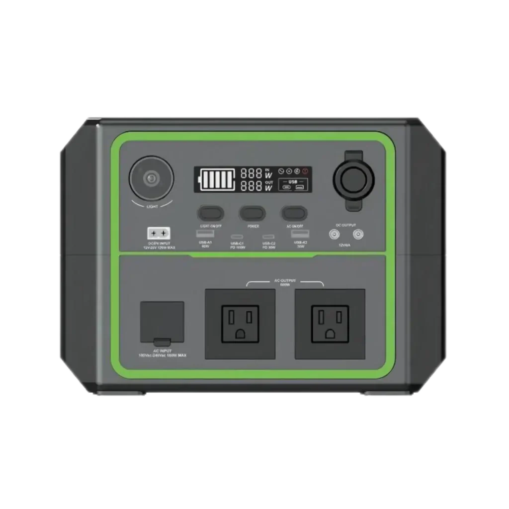 BP060B 600W 336Wh LiFePO4 Portable Power Station
