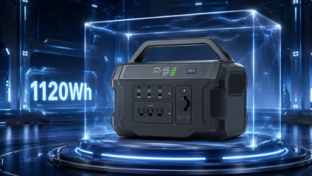 BP1002 1000W 1120Wh MPPT Portable Power Station For Outdoor Camping Product Details (2)