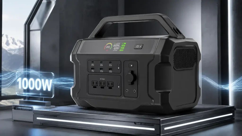 BP1002 1000W 1120Wh MPPT Portable Power Station For Outdoor Camping Product Details (3)