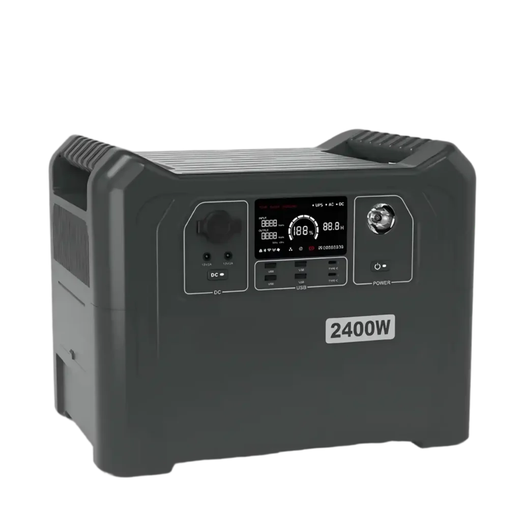 BP240A 2400W 2560Wh Power Bank Power Station