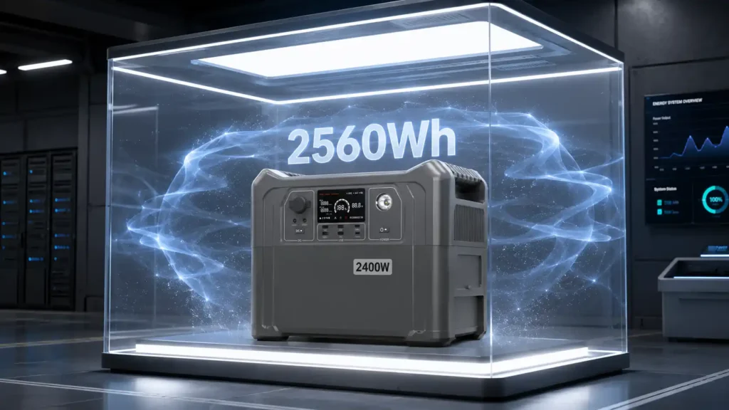 BP240A 2400W 2560Wh Power Bank Power Station Product Details (2)