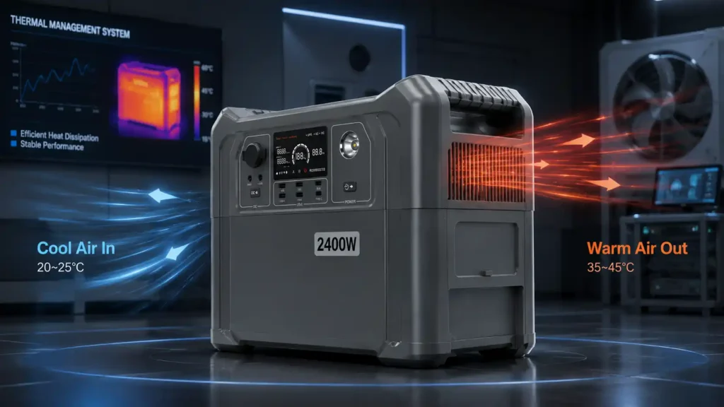 BP240A 2400W 2560Wh Power Bank Power Station Product Details (4)