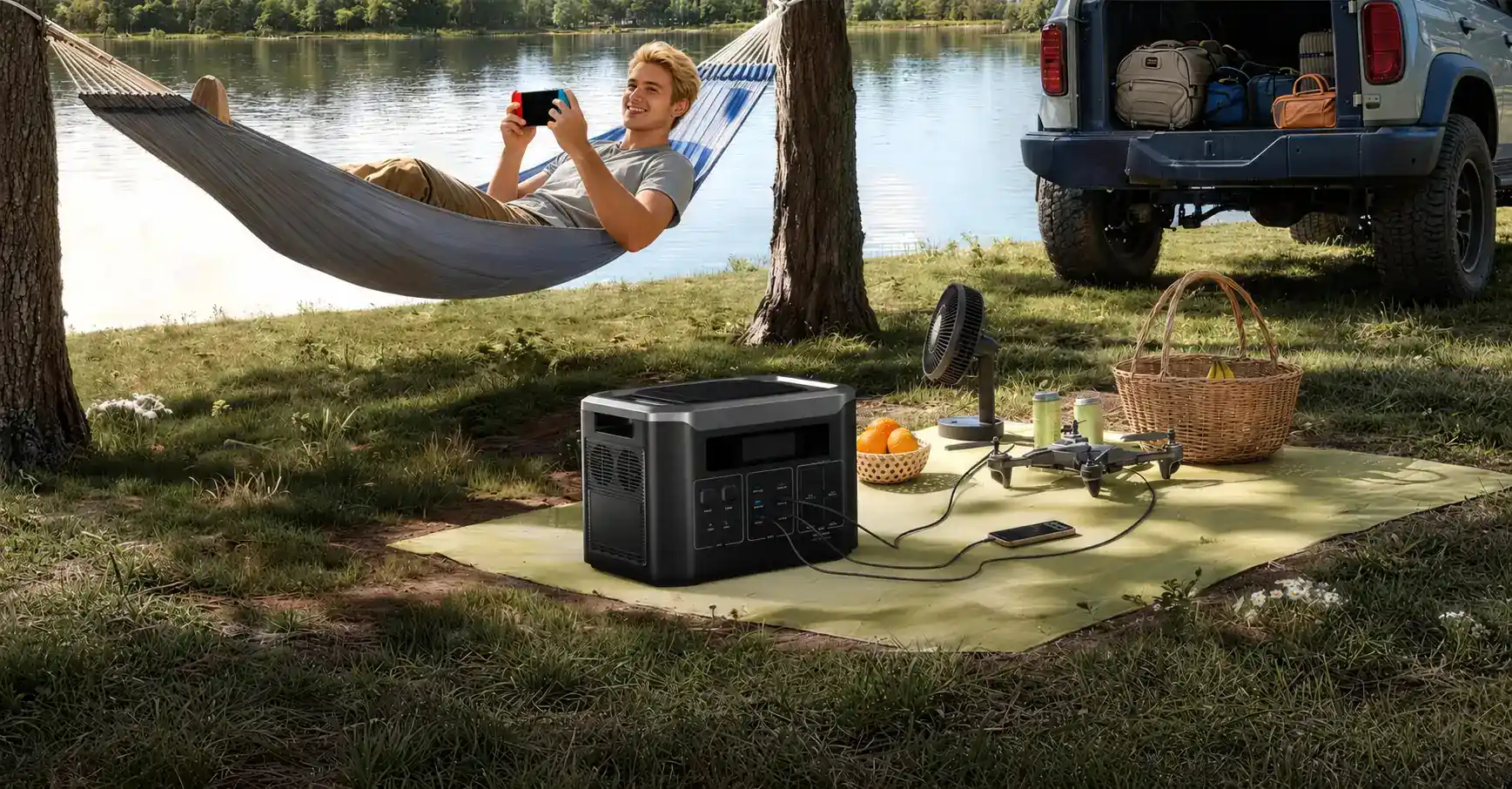 BP3000 3200W 2048Wh LiFePO4 Portable Power Station Detail Images (1)
