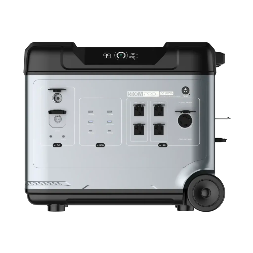 BP5000 Pro Max 5000W Portable Power Station 5120Wh LiFePO4 Battery