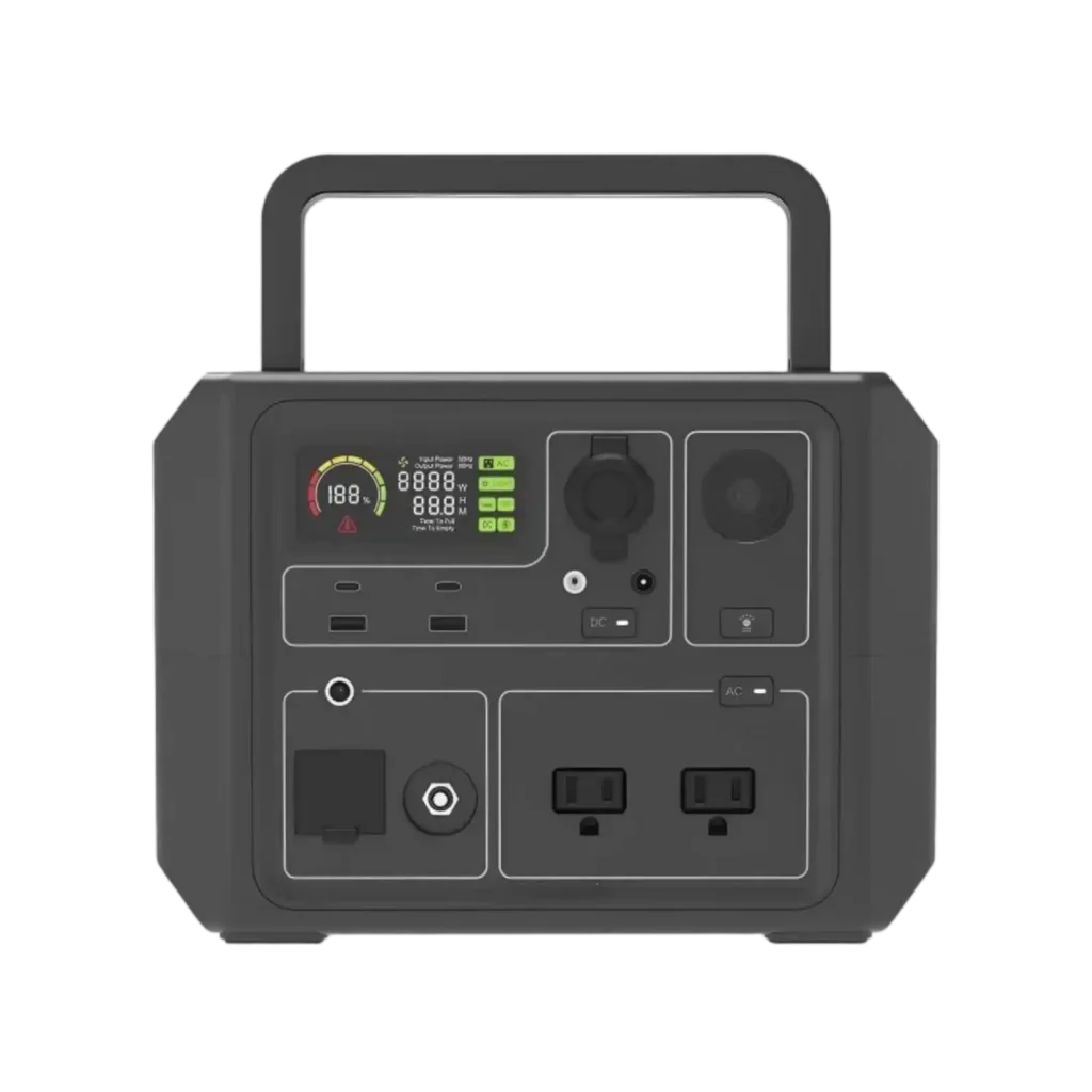BP601 600W 403Wh Portable Power Station For Power Backup