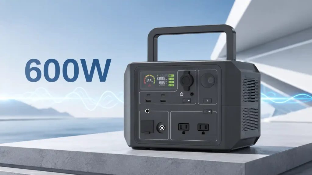 BP601 600W 403Wh Portable Power Station For Power Backup Product Details (2)