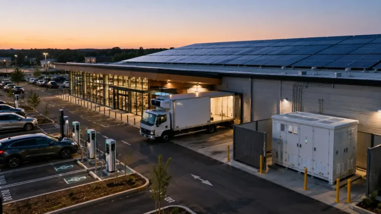 Battery Energy Storage Solutions for Supermarkets and Grocery Stores: Refrigeration Backup, Peak Demand, Solar, and EV Charging