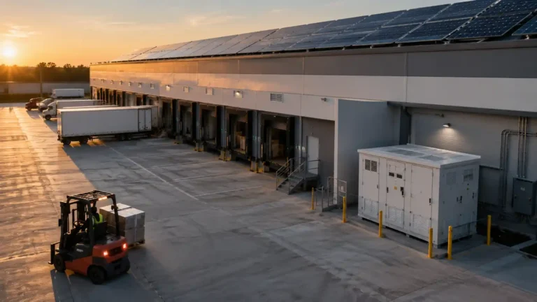 Battery Energy Storage Solutions for Warehouses and Distribution Centers: Solar, Fleet Charging, Peak Demand, and Backup Power