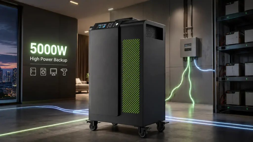 Home backup power station BH0510C 10.24kwh Solar lithium battery generator Product Details (2)