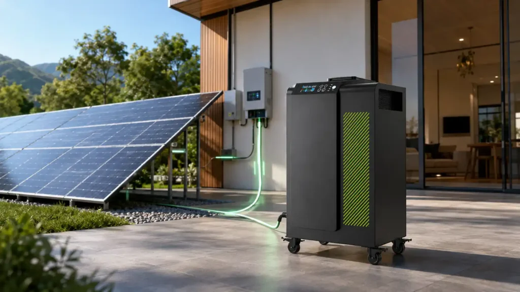 Home backup power station BH0510C 10.24kwh Solar lithium battery generator Product Details (4)
