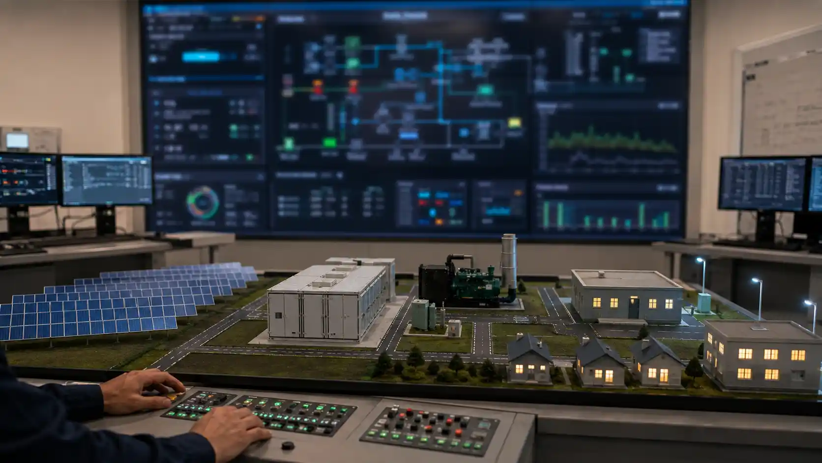 Illustration Placement Use after Where Battery Storage Creates Microgrid Value.